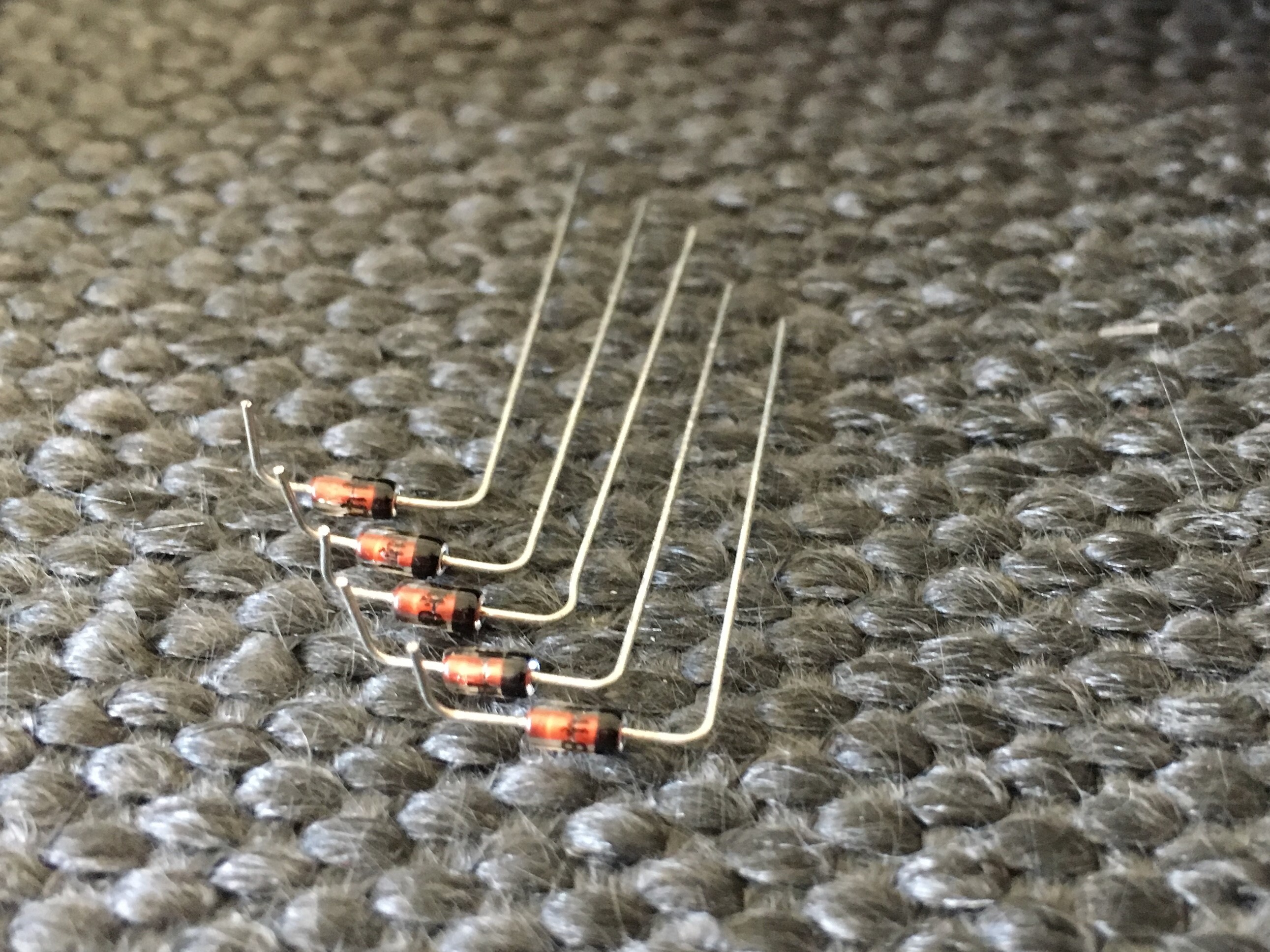 Pre-bending diodes Pre-bending diodes
