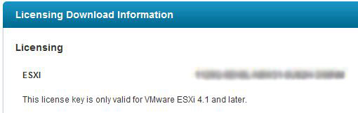 New VmWare license number New VmWare license number
